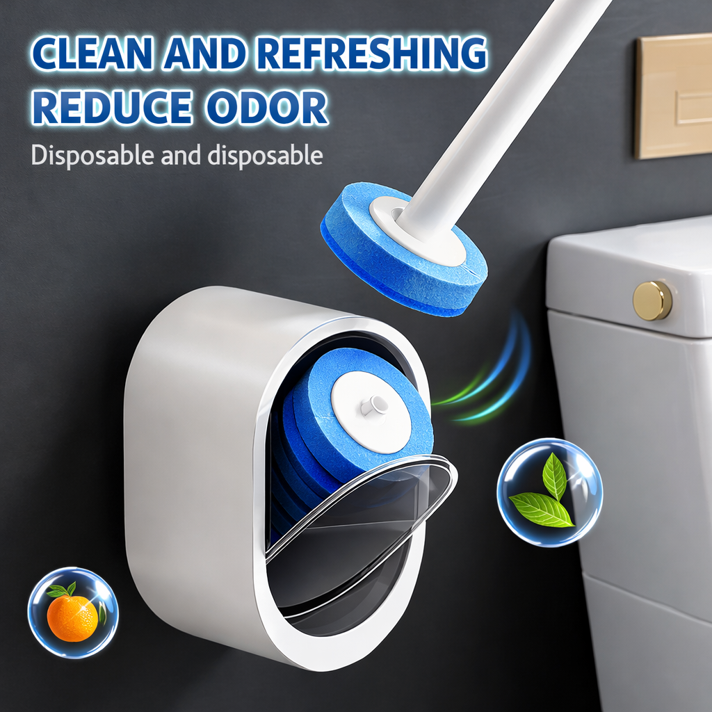 Cleanova™ Disposable Toilet Cleaning System(30 sponges included)